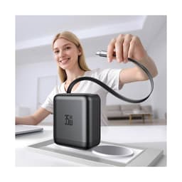 McDodo - Caricabatterie FreeGo 35W GaN con cavo retrattile, nero – Bild 7