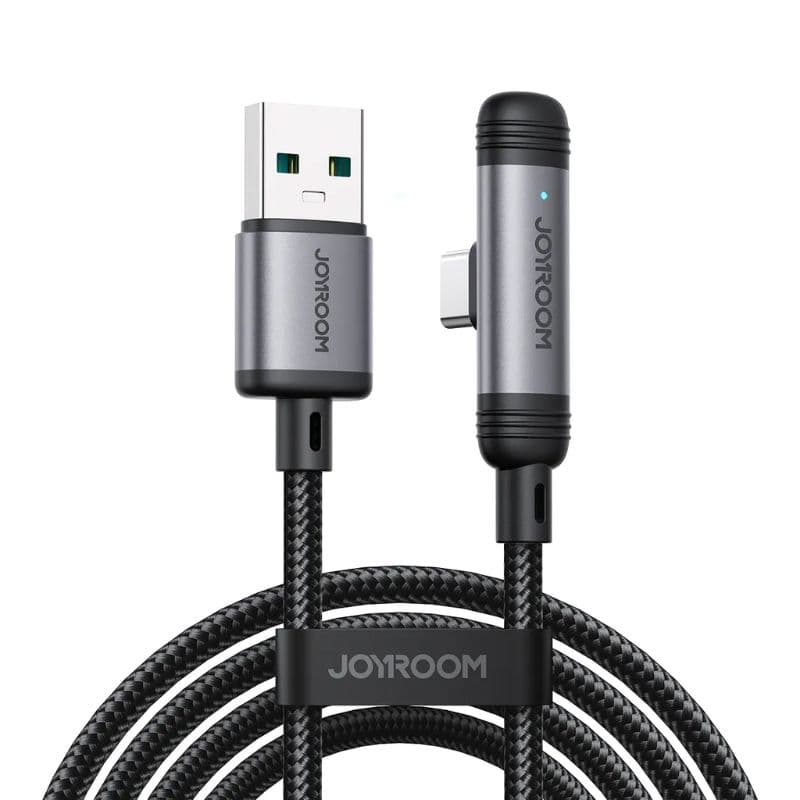 Joyroom 90° Fast Charging Cable Type-A to Type-C (S-A56), 1.2m, Schwarz