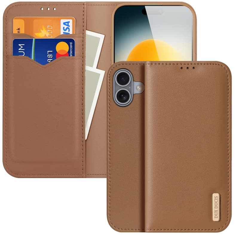 iPhone 17 - Dux Ducis Hivo Series Braun