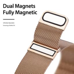Apple Watch - DUX Milanese Version Strap - 38mm/40mm/41mm/42mm(10.Gen), Gold – Bild 3