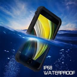 iPhone 7/8/SE 2020/SE 2022 - Redpepper Waterproof Case, schwarz – Bild 4
