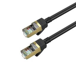 Hoco US02 Pure copper CAT6 gigabit Ethernet cable, 1 meter, black – Bild 5