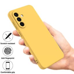 Samsung Galaxy A17 5G - Housse de protection en silicone, jaune – Bild 2