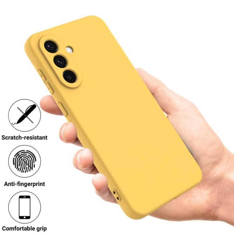 Samsung Galaxy A17 5G - Custodia protettiva in silicone, giallo – 2