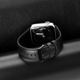 Apple Watch - Sangle DUX Business - 38mm/40mm/41mm/42mm (10ème génération), Noir – Bild 4