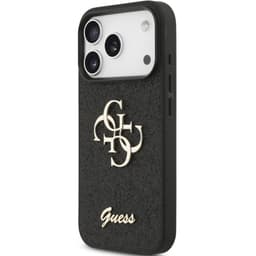 iPhone 17 - Étui métal Guess Logo, noir GUHCP17LHG4SGK – Bild 2