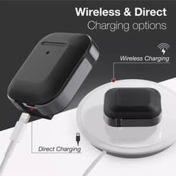 Raptic - Custodia da esterno per Airpods di 1a/2a generazione Defence Trek, nero – Bild 5