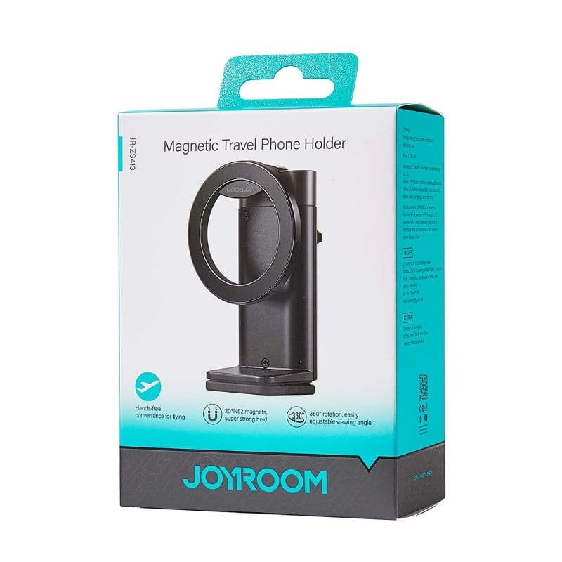 Joyroom - Porta telefono magnetico da viaggio, nero – 4
