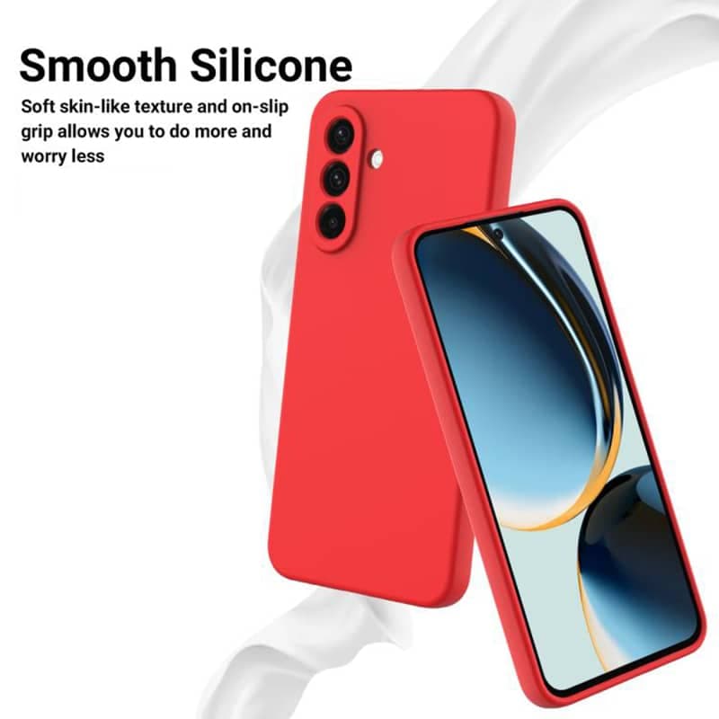 Samsung Galaxy S26 Ultra Custodia in silicone rosso – 3