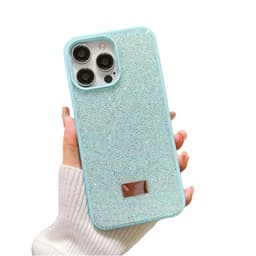 Samsung Galaxy S23 - Custodia in plastica glitterata Diamonds in turchese – Bild 1