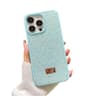Samsung Galaxy S23 - Custodia in plastica glitterata Diamonds in turchese