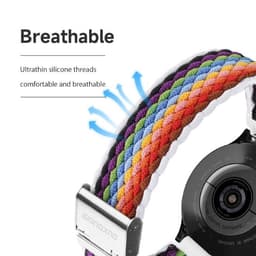 Galaxy Watch - DUX Mixture II Strap (20mm) Rainbow – Bild 5