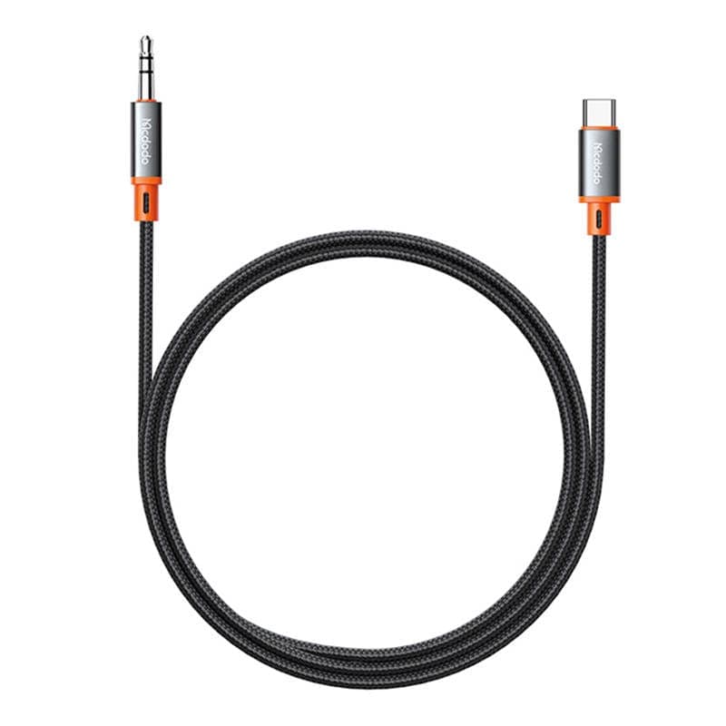 Mcdodo USB-C auf 3,5mm AUX Digital Audio Kabel, Schwarz – 3