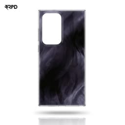 Samsung Galaxy S23 Ultra - Iridescent Inspire Mirror Case Brush Texture - Black Purple, – Bild 1