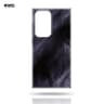 Samsung Galaxy S23 Ultra - Iridescent Inspire Mirror Case Brush Texture - Black Purple,