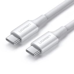 UGREEN - USB Type C Kabel (male to male), 1m, weiss (US300/60551) – Bild 1