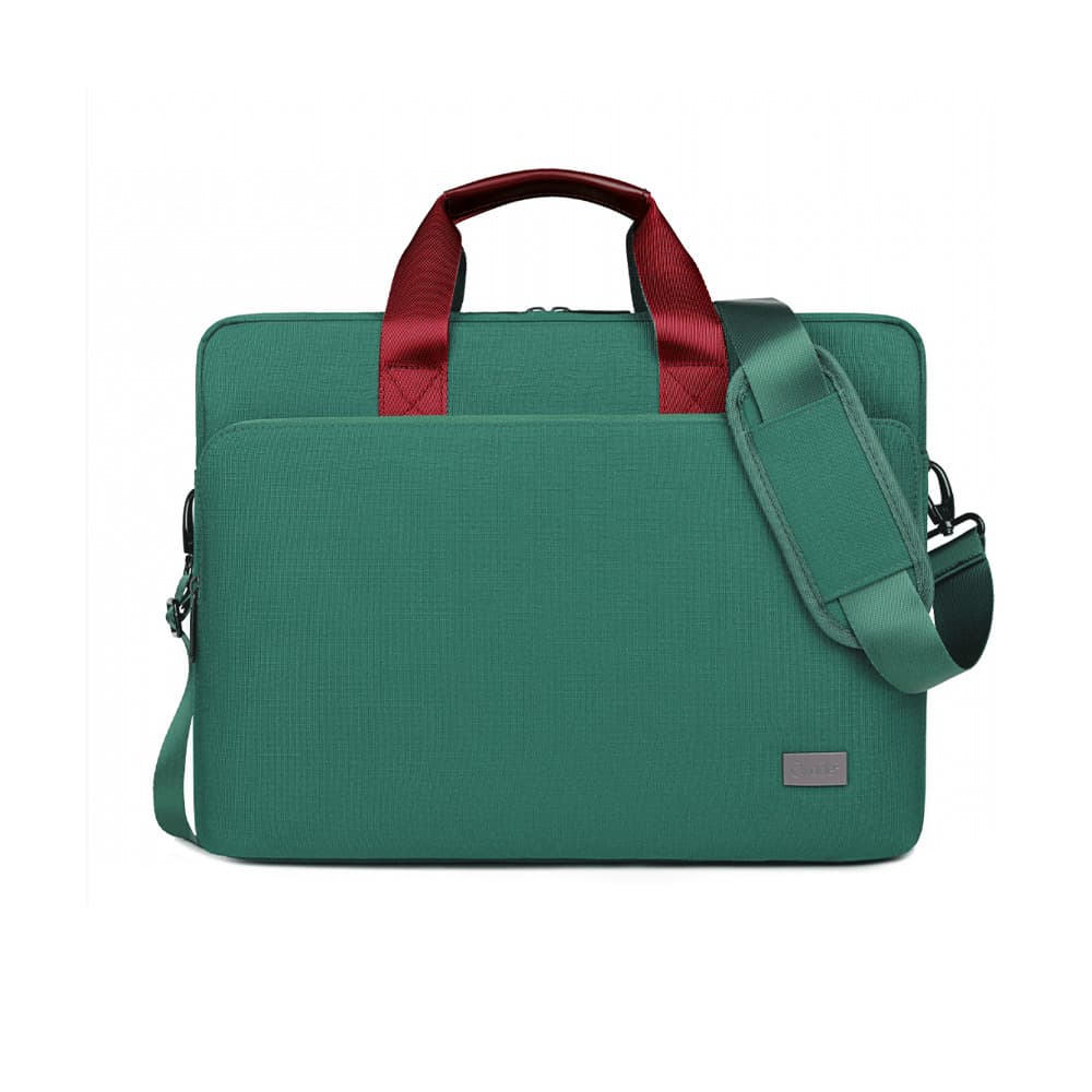 Okade MacBook & Notebook Case T69, 15.6-16 inch with padded protection, green
