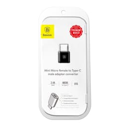 Baseus Adaptateur Micro Femelle vers Type-C Mâle Noir CAMOTG-01 – Bild 9