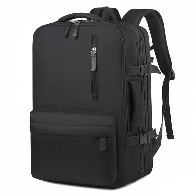 Okade - S2304 Notebook backpack - USB, water-repellent, business and travel, for 17.3 inch, black – 2