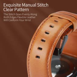 Apple Watch - DUX Business Strap (42mm/44mm/45mm/46mm(10.Gen)/49mm), Braun – Bild 9