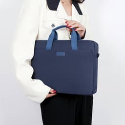 Okade - MacBook / laptop bag, 1413.3-14inch, T64, navy blue – Bild 6