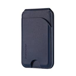 iPhone 12/13/14/15/16 Series . Dux Ducis Magnetic Leather Wallet Stand with MagSafe, blau – Bild 4