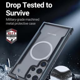 Samsung Galaxy S24 Ultra - Raptic Defense Shield with MagSafe, Black – Bild 2