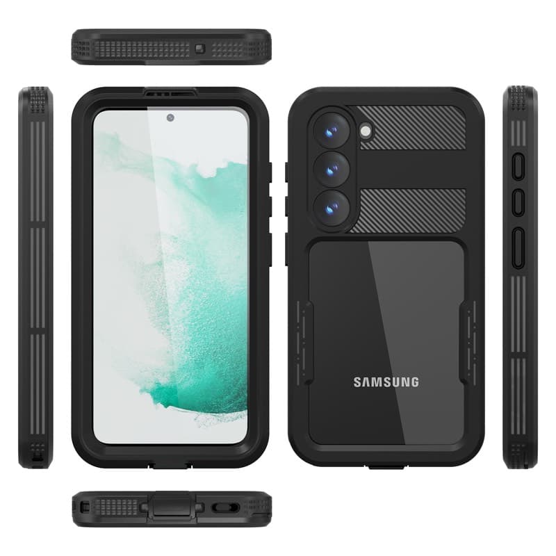 Samsung Galaxy S23+ - Custodia impermeabile per esterni Redpepper IP68 Mars Series, nero – 2