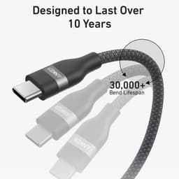 Cavo intrecciato Anker - Da USB-C a USB-C - 0,9M - Nero – Bild 3
