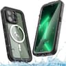 Apple iPhone 15 Pro Max - Redpepper IP68 Dot+ Series Wasserdichtes Outdoor Case mit Magsafe, schwarz