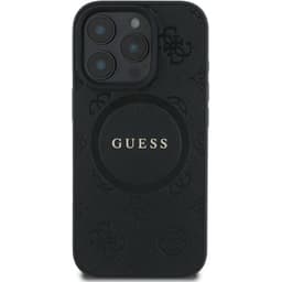 iPhone16 Pro - Étui Guess Saffiano MagSafe, noir GUHMP16LPSAPSMEK – Bild 3