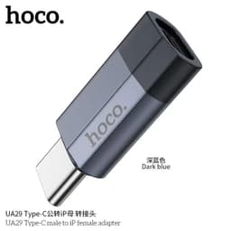 Hoco UA29 Typ-C auf Lightning Adapter weiblich, dunkelblau – Bild 3
