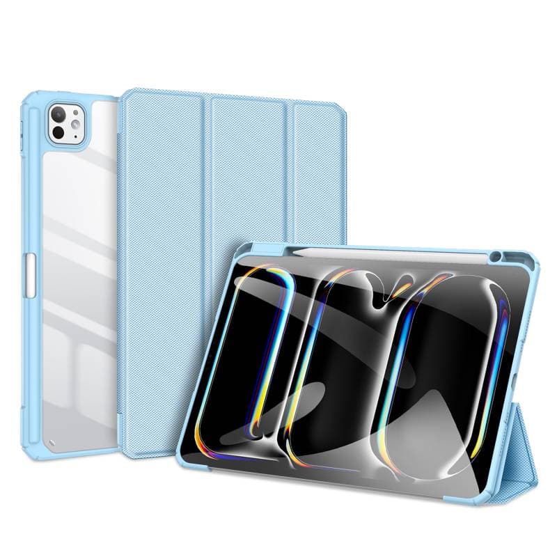 iPad Air 13 (2024/2025) / iPad Pro 12.9 (2018/2020/2021/2022) - Dux Ducis Toby Series, Blau – 4