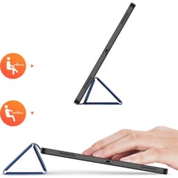 Samsung Galaxy Tab S11 Ultra - Dux Ducis Domo Series, aufstellbares Flip-Etui, Blau – Bild 5