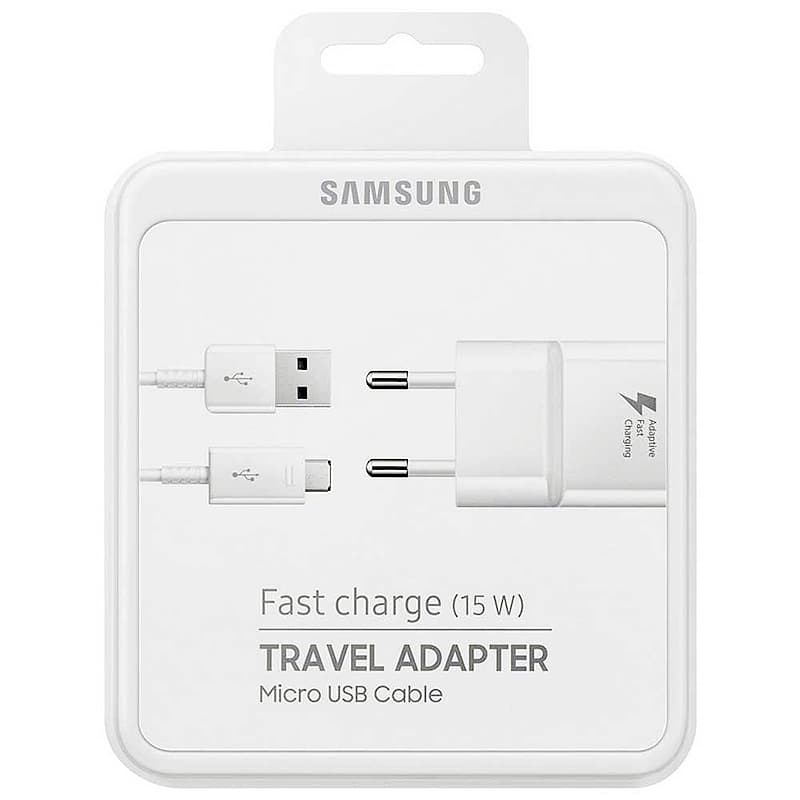 Samsung Travel Adapter - Fast charge 15W + Micro USB Kabel