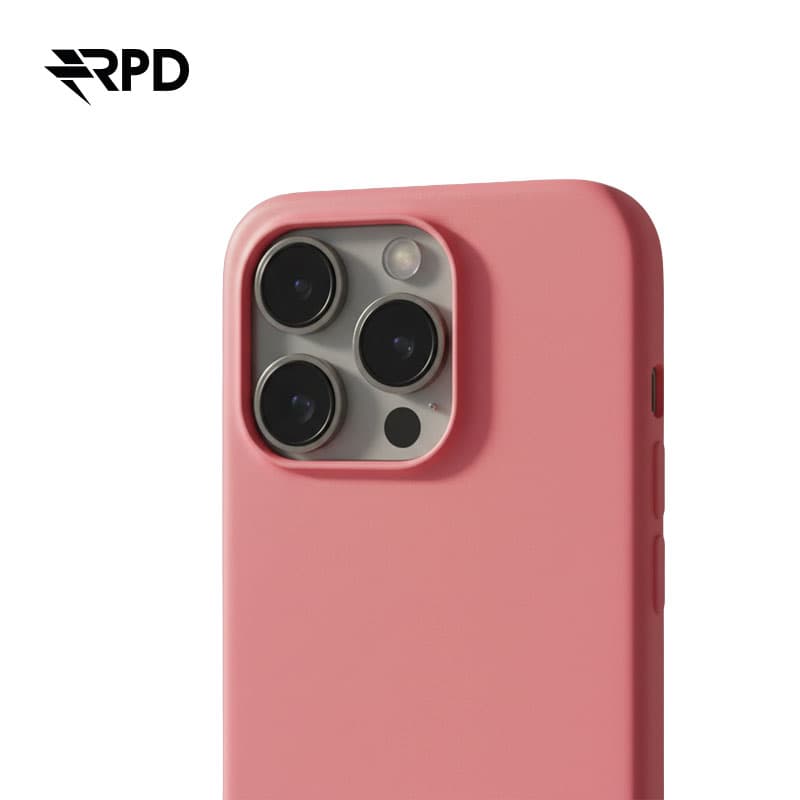 iPhone 15 - Silicone Case pink, Liquid (Magsafe-Version) – 2