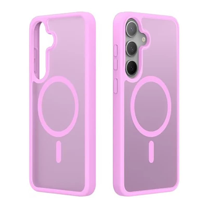Samsung Galaxy S25 Ultra - Serie Dux Ducis Yind con Magsafe in rosa – 3