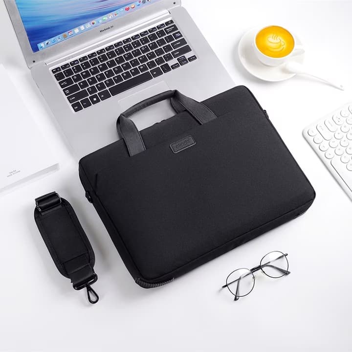 Okade - MacBook / Laptop Bag, 13.3-14" inch, T68, Black – 2