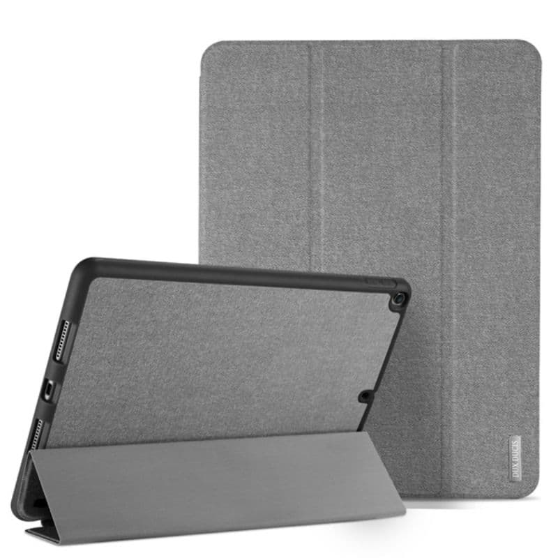 iPad 9.7 (2017/18) - Dux Ducis Domo Series, aufstellbares Flip-Etui, grau – 3