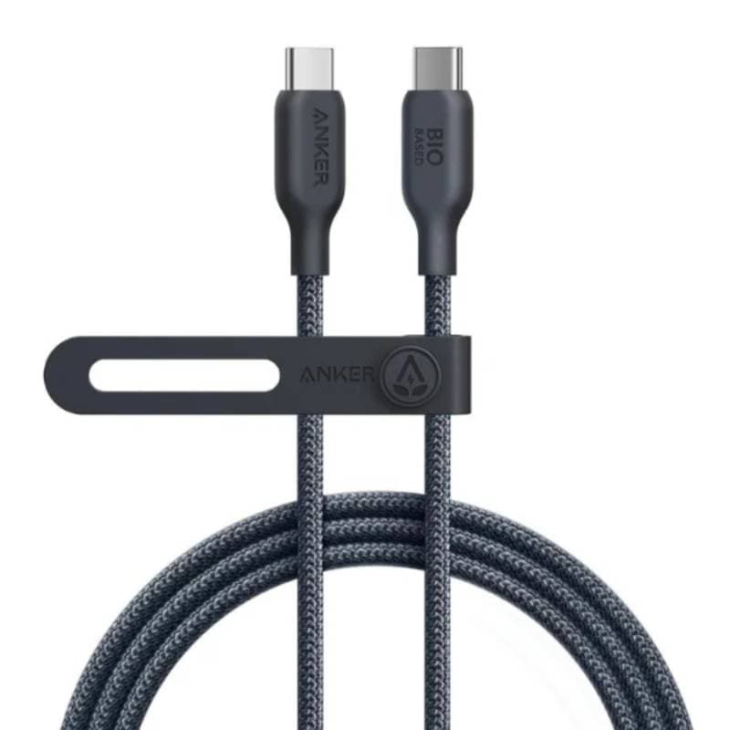 Anker - 544 da USB-C a USB-C - 240W - 1,8M - BioBraided - Nero