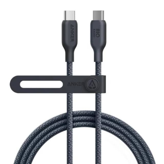 Anker - 544 USB-C to USB-C - 240W - 1.8M - BioBraided - Black