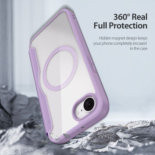 iPhone 16e/17e - Dux Ducis Skin X Series Magsafe Violet – 3