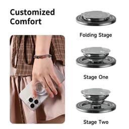 Rock Boogie Supporto per smartphone con staffa per airbag, nero – Bild 7