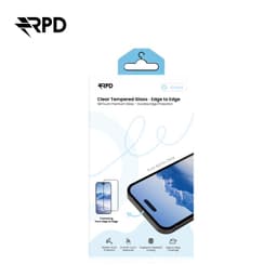 iPhone 12 / 12 Pro - RPD SilkTouch Premium - Edge-to-Edge Tempered Glas / Panzerglas, transparent – Bild 2