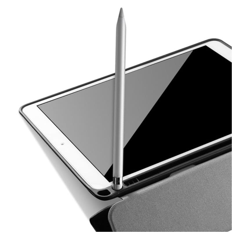 iPad 9.7 (2017/18) - Dux Ducis Domo Series, aufstellbares Flip-Etui, grau – 2