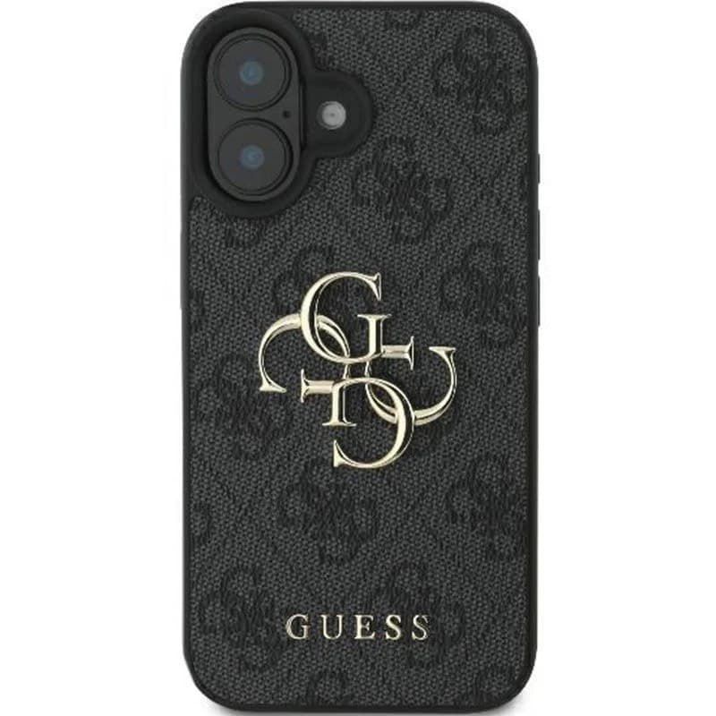 iPhone 16 - Guess Metal Logo Case Schwarz – 2