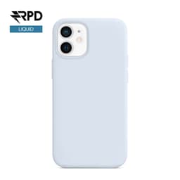 iPhone 12 / 12 Pro - Silicone Case Cloud Blue (hellblau), Liquid (Magsafe-Version) – Bild 1
