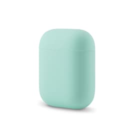 Airpods 1+2° generazione - Custodia da appendere in silicone verde menta – Bild 2