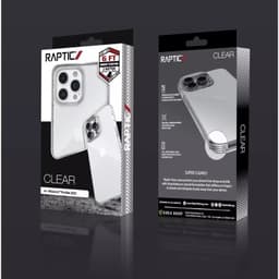 iPhone 15 Plus - Raptic Clear, custodia protettiva trasparente in nero (Smoke) – Bild 6