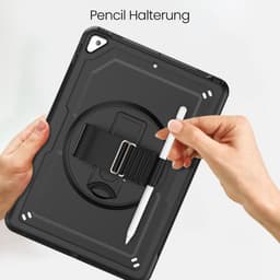 iPad 10.2” (iPad 7/8/9) - RPD - HEX-S FE, Rugged TPU Case mit Handstrap, schwarz – Bild 9